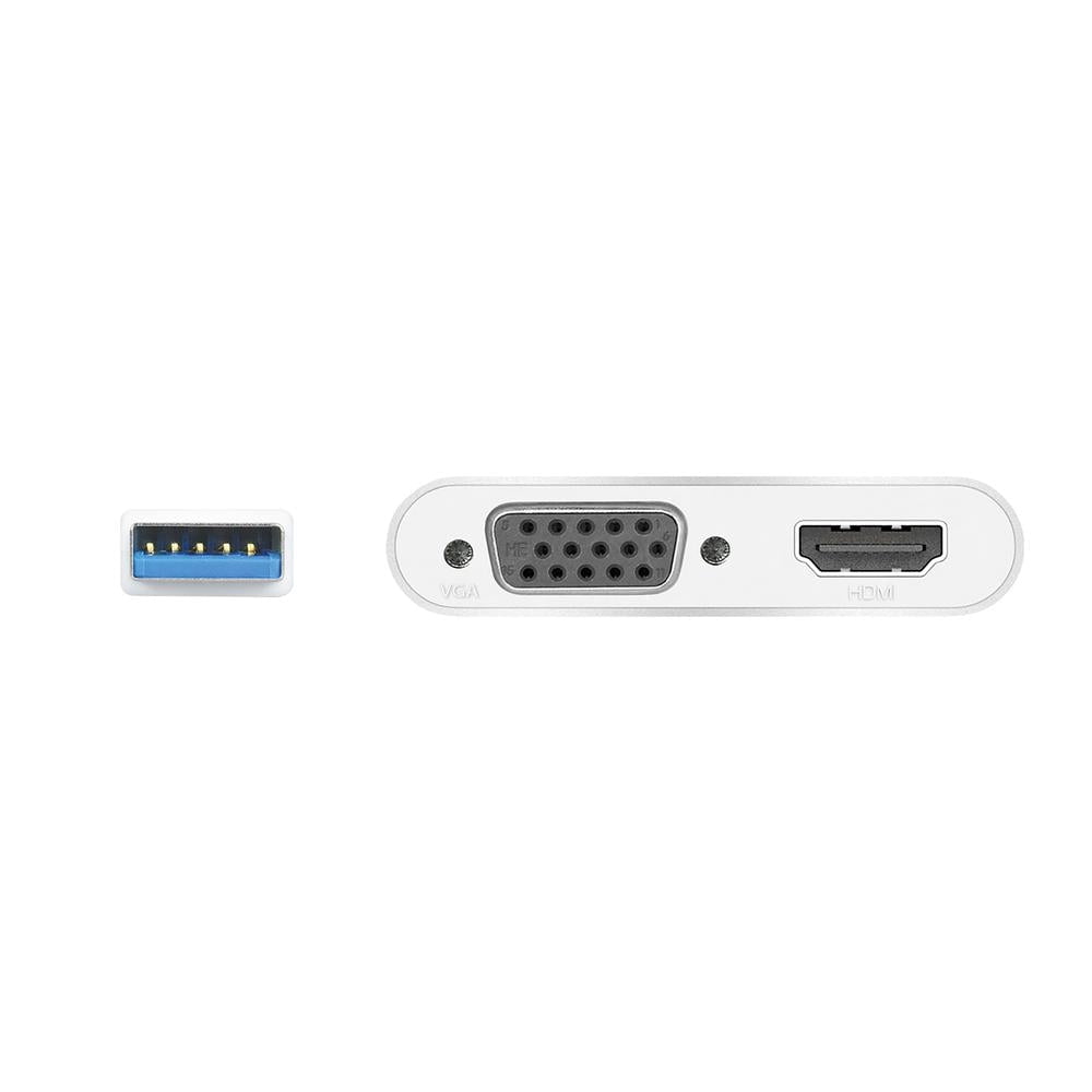 j5create JUA360 USB 3.0 to Dual VGA HDMI Multi Monitor Adapter