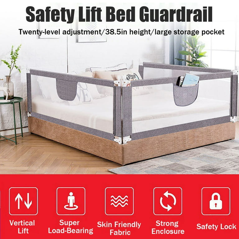 Large top bed guard