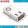 thumbnail image 1 of Fuente de alimentación del interruptor 12v10a presión constante 5v12v24v48v36v30v42 monitoreo de Seguridad de corriente continua Lámpara LED con fuente de alimentación DC fuente de alimentac, 1 of 4