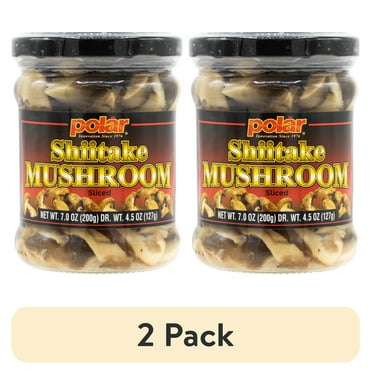 (2 pack) Polar, Shiitake Mushroom in Jar, 4.5oz.