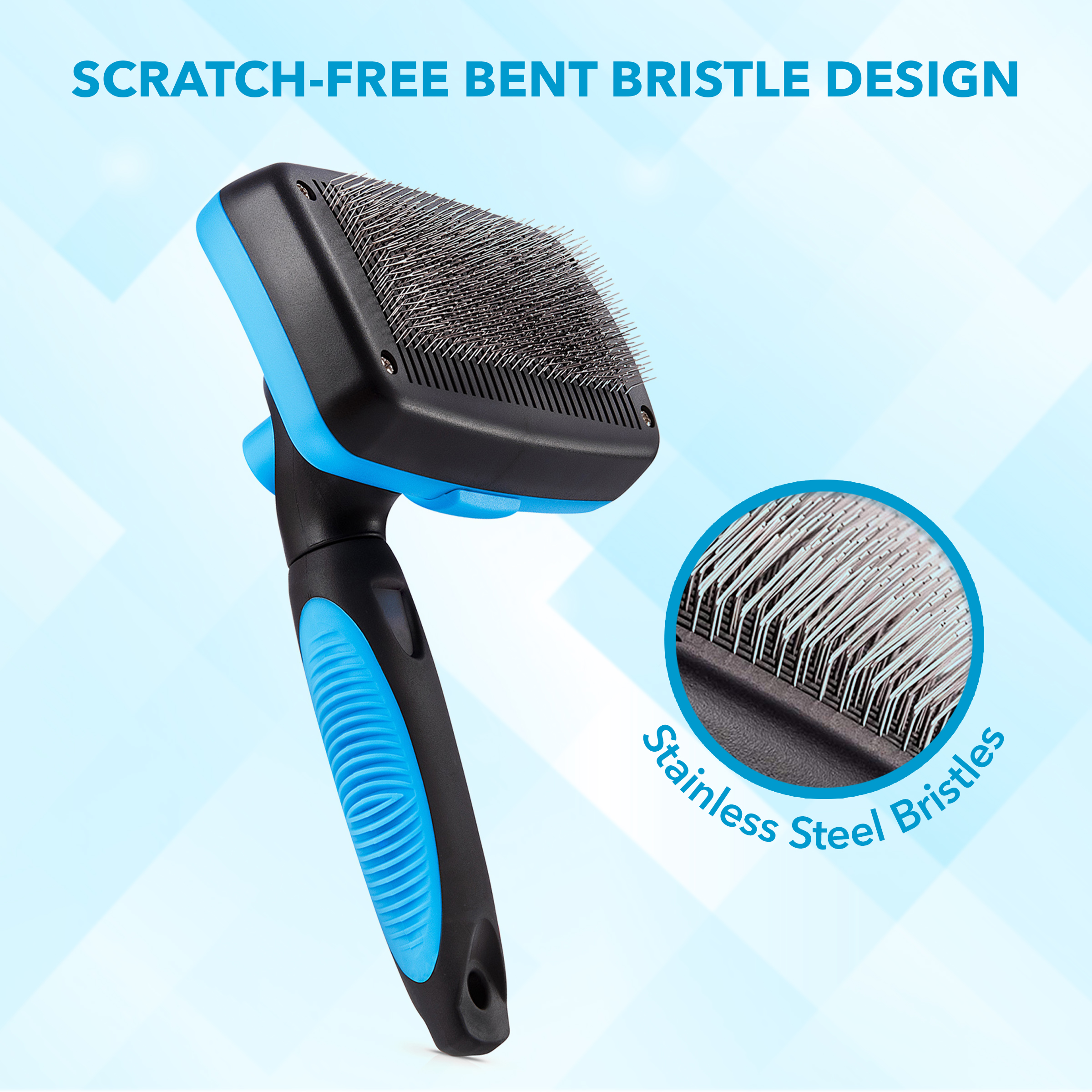Boshel Self-Cleaning Slicker Brush for Dogs & Cats photo 4