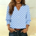 thumbnail image 1 of TaTaai Women's Fashion Spring And Summer Button Up Cardigan 3/4 Quarter Sleeve Jacket V-neck Top/shirt Gift, 1 of 6