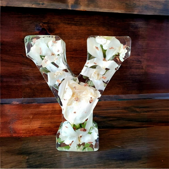 RXMEKW Night Lights Plug in Handmade Flower Resin Led Night-Light Home Décor Gift 1-Pc