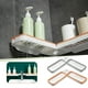 thumbnail image 1 of Estante de esquina para inodoro Fiudx estante de almacenamiento plegable, 1 of 7