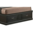 thumbnail image 6 of Glory Furniture Louis Phillipe King Storage Bed in Black, 6 of 9