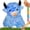 Blue, variant on Highland Cow Squishy, Cute Animal Squeeze Toy for Adults, Cute Highland Cow Decor