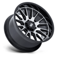 thumbnail image 2 of 20x9 Moto Metal MO814 Tekton Gloss Black W/ Machined Face Wheel 5x5 (1mm), 2 of 3