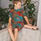 thumbnail image 4 of Balery Mandala Colorful Conjunto de Pijama Infantil de Manga Corta con Estampado – Ropa de Dormir de Algodón Suave-Small, 4 of 6