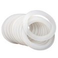 thumbnail image 1 of 20pcs Replacement Silicone Seals Replacement Rubber Jar Seals Airtight Silicone Gasket Sealing Rings, 1 of 5