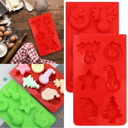 

PhoneSoap Washable Silicone Cake Mold Cake Candy Chocolate Decorating Tray DIY Craft Project Red