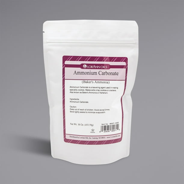 LorAnn Oils 16 oz. Baker's Ammonia (Ammonium Carbonate) Walmart.ca