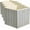 Chevron Grey, variant on Collapsible Cube Storage Organizer Bins, 24-Pack, 10.5 x 10.5 x 11 inches, Chevron Grey Pattern Modular Storage Containers