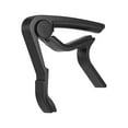 thumbnail image 2 of Multi-Color Aluminum Alloy + Silicon Guitar Capo - Lightweight 44g, 3.1x3in Size - Compatible with Acoustic Guitars, Ukuleles & String Instruments - Black/Silver/Red/Blue/Gold Options Available, 2 of 7