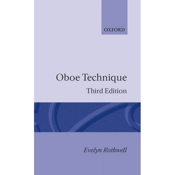 Oboe Technique, (Paperback)