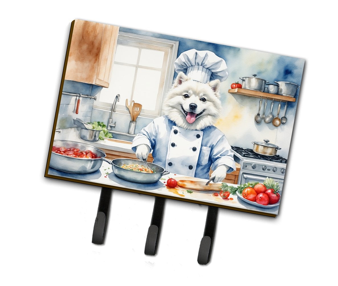 Kuvasz The Chef Leash or Key Holder 6 in x 9 in