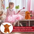thumbnail image 6 of Simulation Highland Cow Animal Plush Doll Soft Stuffed Highland Cow Plush Toy, 6 of 6