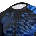 thumbnail image 3 of SOOMLON Men's Tracksuit 2 Piece Athletic Jogging Running Sweatsuit Casual Pants Sports Fitness Clothes Cycling Clothes Basketball Clothes Two Piece Quick Drying Long Sleeve Trousers Blue XXL, 3 of 3