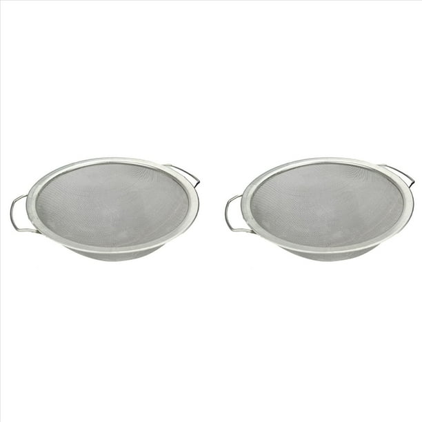 2X de Colador de Pintura, Emulsión de Pintura de Acero Inoxidable, Cubierta de Filtro de Embudo de Miel, Herramienta de Filtro, de 60 de 11,4 Pulgadas de