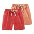 thumbnail image 2 of Ahuyic Summer Toddler Kids Leisure Pants,Boys Girls Shorts,Children's Summer Solid Color Casual Short Pants,8-9Years, 2 of 4