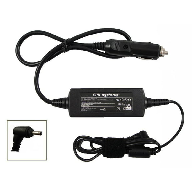 Gpk Systems 40w Car Charger For Asus Eee Pc 1005ha Eee Pc 1005ha E Eee Pc 1005ha P Eee Pc 1005ha V Eee Pc 1005hr Eee Pc 1005hag Eee Pc 1005hab Power Auto Adapter