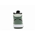 thumbnail image 4 of Jordan Women's 1 Mid Dutch Green Basketball Shoes, from StockX, 4 of 5