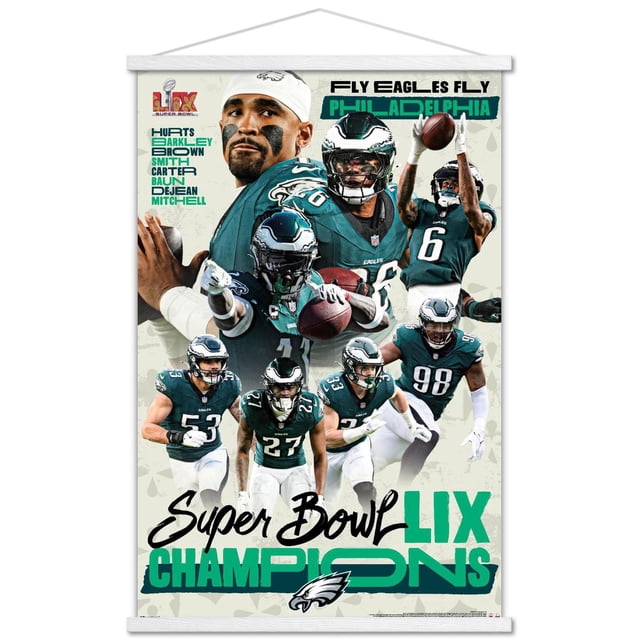 NFL Philadelphia Eagles - Champions du Super Bowl LIX