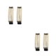 thumbnail image 2 of Eigraketly 1 par de calcetines de senderismo, pantalones antimosquitos, accesorios de ropa, malla, Unisex, profesional para acampar al aire libre Negro 2piezas, 2 of 6