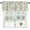 Textureyku0014, variant on Kitchen Curtain Valance, Purple and White Buffalo Check Plaid Gingham Farmhouse Decoration Short Rod Pocket Window Curtain Tiers for Bedroom, Bathroom, 2 Panel, 27.5" W x24 L