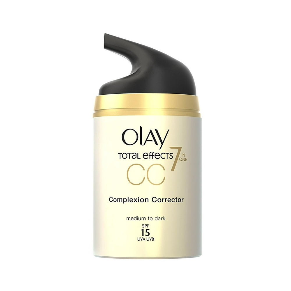 Olay Total Effects CC Cream Complexion Corrector, SPF 15 Medium To Dark