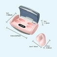 thumbnail image 3 of Bluetooth Wireless Earclip Earphones for Running and Sports with 13 mm Drivers, 3–5 Hour Playtime, IPX4 Sweat Resistance, Type-C Charging, and Ergonomic Open-Ear Design, 3 of 3