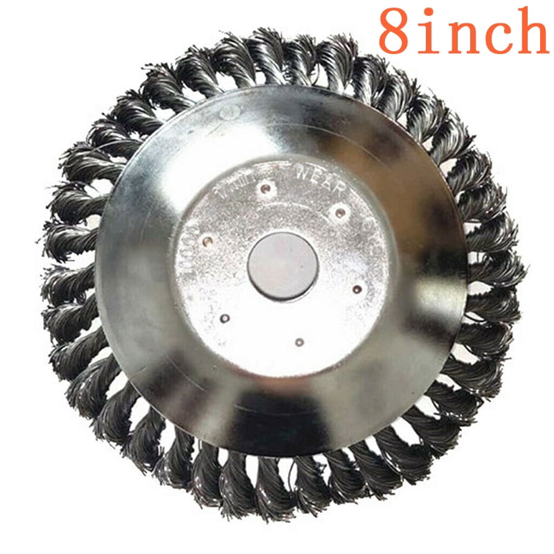 steel wire brush trimmer head