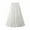 White, variant on Pntutb Womens Fashion Classic High Waist Flowing Skirt Elastic Waist Skirts