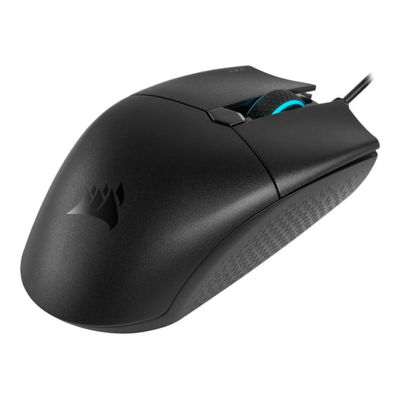 CORSAIR Gaming KATAR PRO - Mouse - optical - 6 buttons - wireless - 2.4 GHz, Bluetooth 4.2 LE - USB wireless receiver - black
