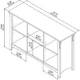 thumbnail image 4 of Pemberly Row Furniture Salinas 6 Cube Organizer in Vintage Black, 4 of 6