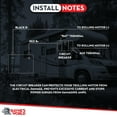 thumbnail image 5 of Rayne's World 80 Amp 12V-48V DC Waterproof Circuit Breaker with Connection Kit - Solar Power, Car Stereo, RV, Automotive, Marine, Trolling Motor, 5 of 5