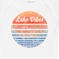 thumbnail image 4 of Inktastic Lake Vibes Distressed Retro Sunset Boys or Girls Baby Bodysuit, 4 of 5