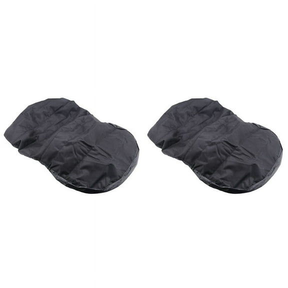 2X Universal Riding Lawn Mower Tractor Seat Cover Padded Comfort Pad Storage Pouch Medium