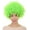 Green, variant on HPO Unisex Orange  Curly Clown Wig – Jumbo Curly Cosplay Halloween Wig with Breathable Capless Cap for Halloween, Cosplay & Parties