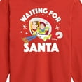 thumbnail image 3 of Toy Story - Waiting For Santa - Toddler And Youth Long Sleeve Graphic T-Shirt, 3 of 5