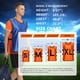 thumbnail image 2 of Paquete de 6 camisetas de chaleco de entrenamiento Pinnies para fútbol, baloncesto, hockey, adultos Adepaton  CZYD-XM36-16, 2 of 5