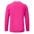 thumbnail image 5 of MEZZALL Children Swimsuit Boys Long Sleeve O-Neck Swim Shirt Summer Beach Sun Rash Guard For Kids Solid Color Relaxed Fit Swimwear Beachwear, 5 of 8