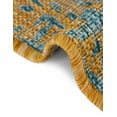 thumbnail image 6 of Jill Zarin Outdoor Collection Area Rug - Dubai (7' 10" x 10' Rectangle Yellow and Aqua/Light Blue), 6 of 11