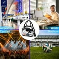 thumbnail image 3 of Stadium Approved Clear Lunch Bag Transparent Bag Crossbody Bag with Adjustable Strap Clear Lunch Box for Women Men Work Concerts Sports, 3 of 7