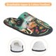 thumbnail image 3 of Fotbe Retro Pop Art Collage Pantuflas Peludas para Mujer con Estampado, Zapatillas de Peluche, Zapatos de Invierno para Casa, Uso Interior y Exterior-Large, 3 of 8