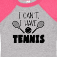 thumbnail image 4 of Inktastic I Can't, I Have Tennis Boys or Girls Baby Bodysuit, 4 of 5