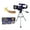 Purple, variant on 70mm Aperture F300mm Refractor Telescope | 15X-150X Zoom with Barlow Lens & Tripod | Portable Astronomy Kit for Moon, Planets & Nebulae Viewing