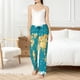 thumbnail image 4 of Fotbe World Map With Landmarks Pantalones de Pijama para Mujer, Pantalones de Dormir, Pantalones Pj con Cordón y Bolsillos-XX-Large, 4 of 6