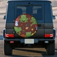 thumbnail image 5 of Kll Frogs And Mushrooms Tire Cover,Universal Wheel Tire Cover For Trailer, Rv, Suv, Truck,Camper And Many Vehicle,(17 Inch), 5 of 8