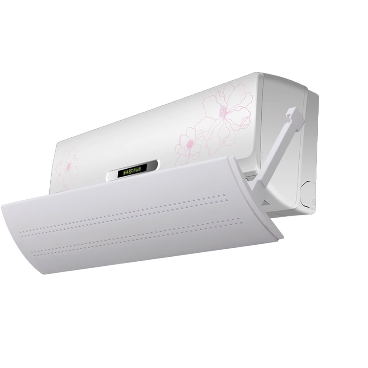 Adjustable Air Conditioning Windproof Windshield Antiblow Hood Baffle