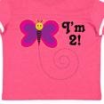 thumbnail image 4 of Inktastic 2nd Birthday I'm Two Girls Butterfly Girls Toddler T-Shirt, 4 of 5